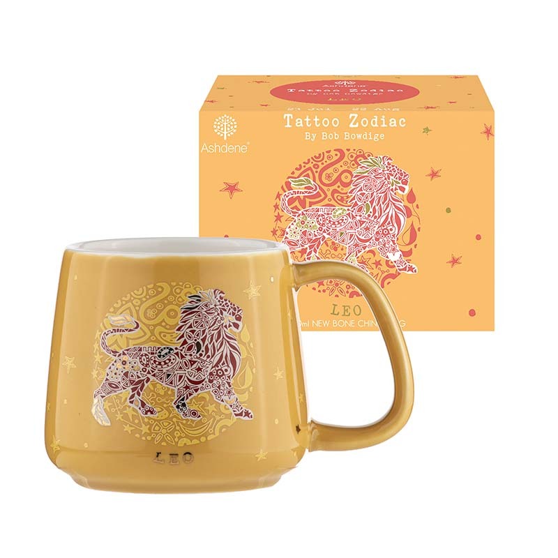 521046-ashdene-tattoo-zodiac-390ml-leo-tea-coffee-drink-mug