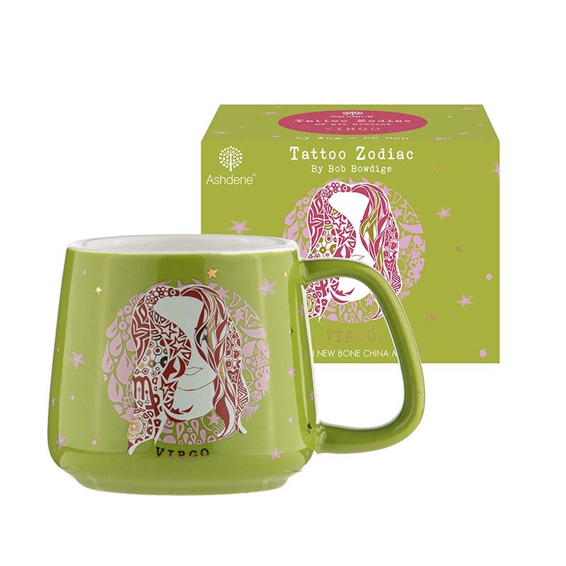 521047-ashdene-tattoo-zodiac-390ml-virgo-tea-coffee-drink-mug