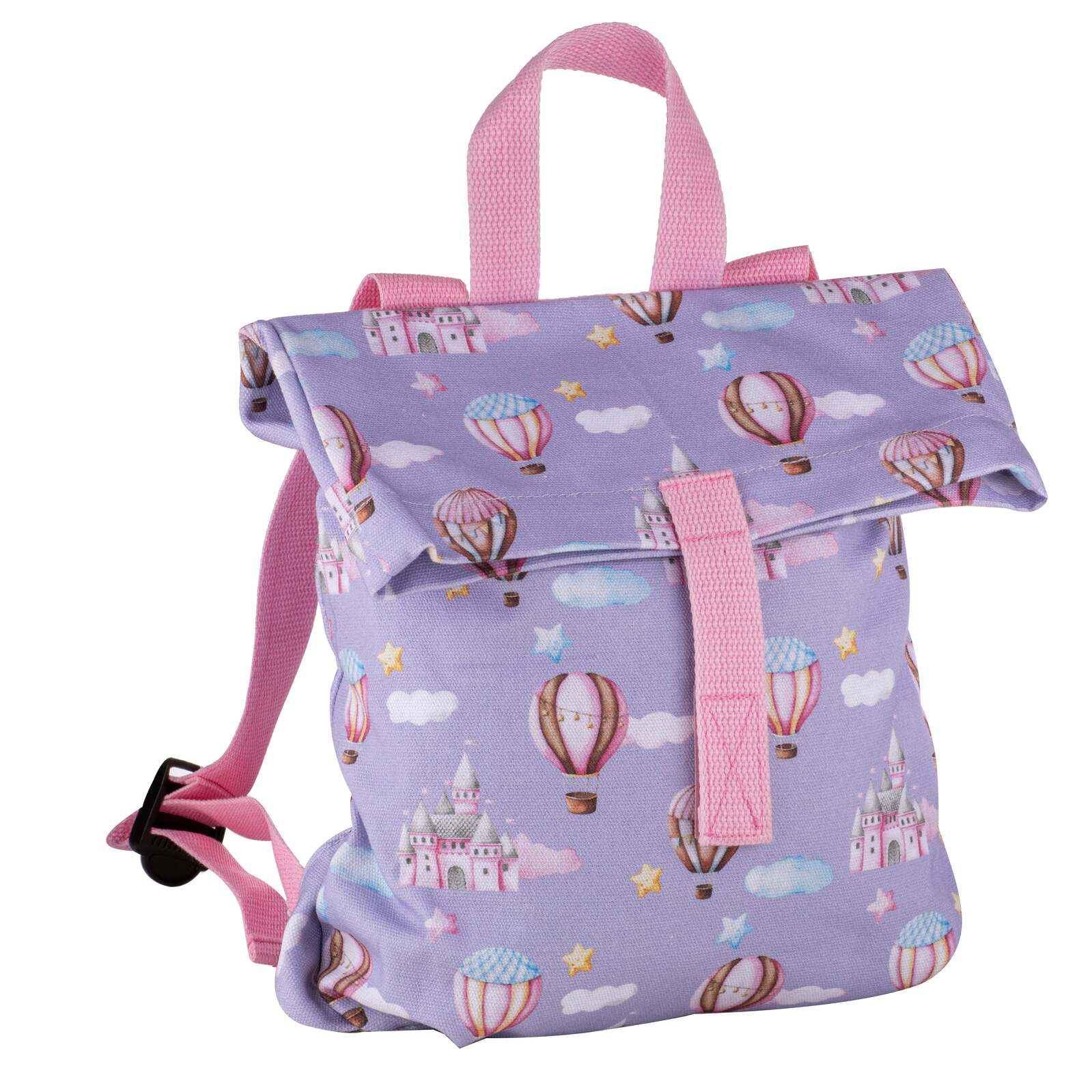 521117-ashdene-up-in-the-sky-27x31cm-backpack-kids-cotton-canvas-bag-purple