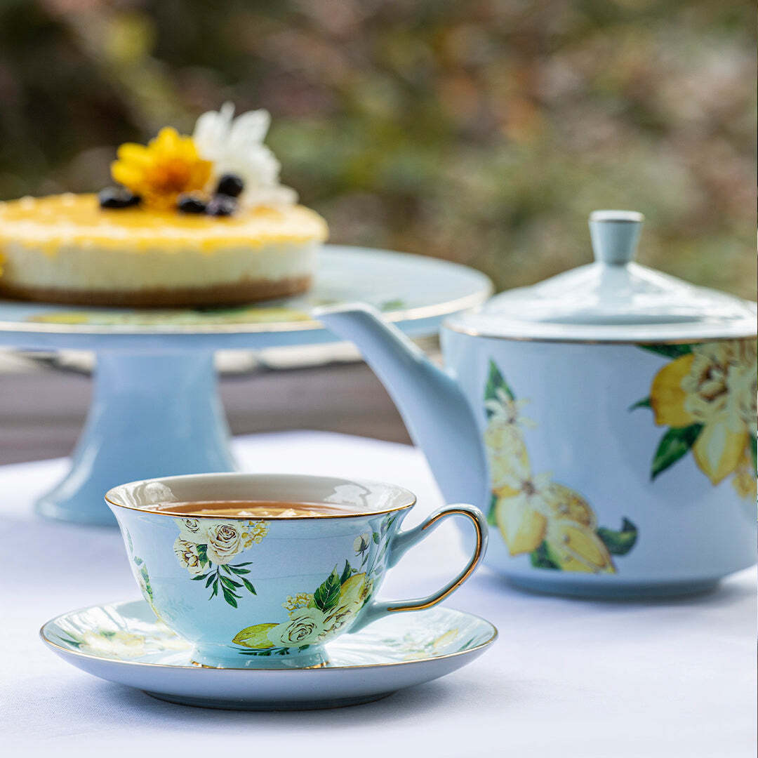 521127-ashdene-citrus-blooms-teapot-teacup-saucer-set-blue-lemon