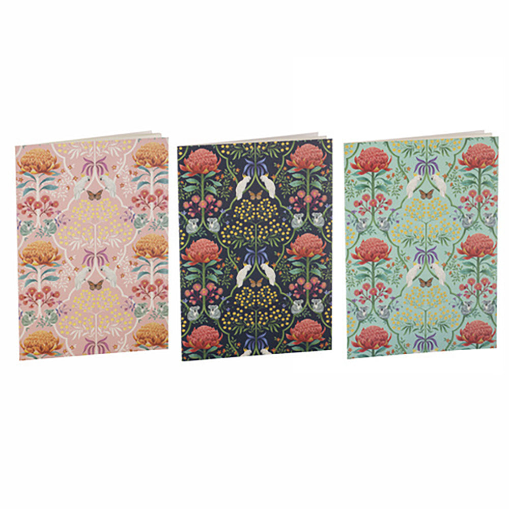 521239-3pk-ashdene-matilda-floral-a5-soft-cover-writing-notebook