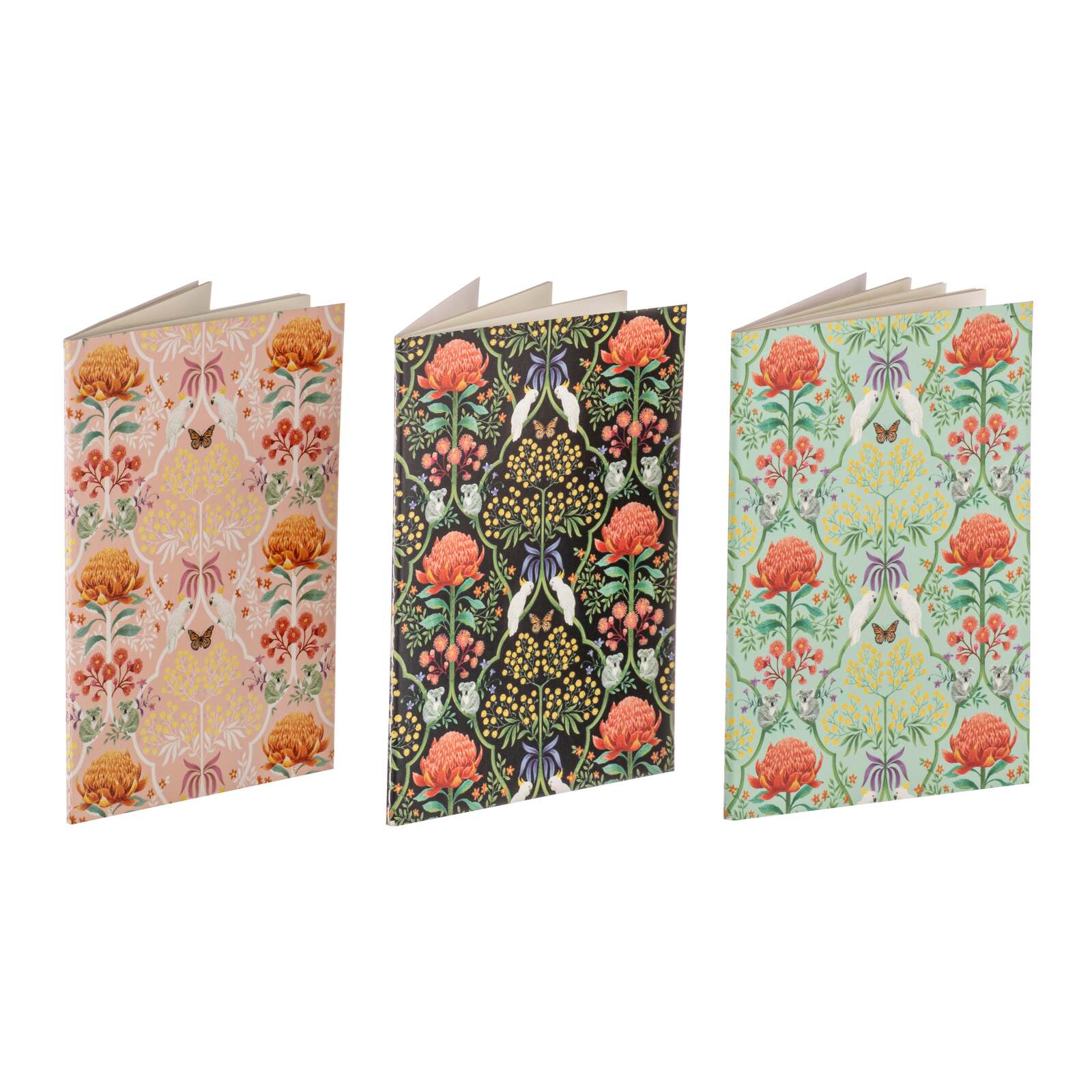 521240-3pk-ashdene-matilda-floral-a6-soft-cover-writing-notebook