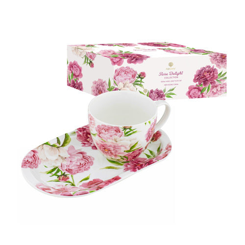 521329-ashdene-rose-delight-drinking-cup-mug-plate-set-500ml-new-bone-china