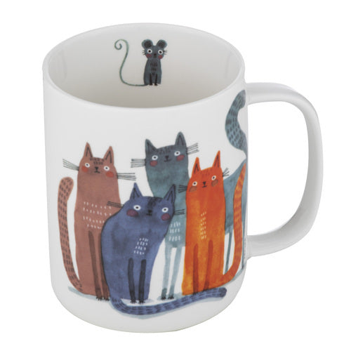 521404-ashdene-quirky-cats-four-friends-mug-400ml-new-bone-china
