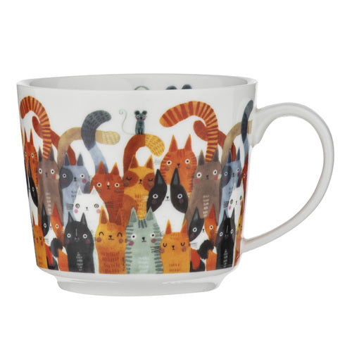 521405-ashdene-quirky-cats-photobomb-drinking-cup-saucer-tea-set-280ml