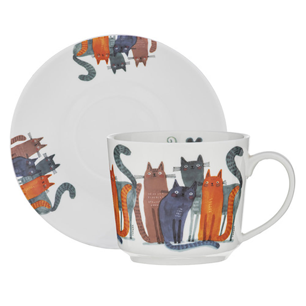 521406-ashdene-quirky-cats-four-friends-drinking-cup-saucer-set-280ml