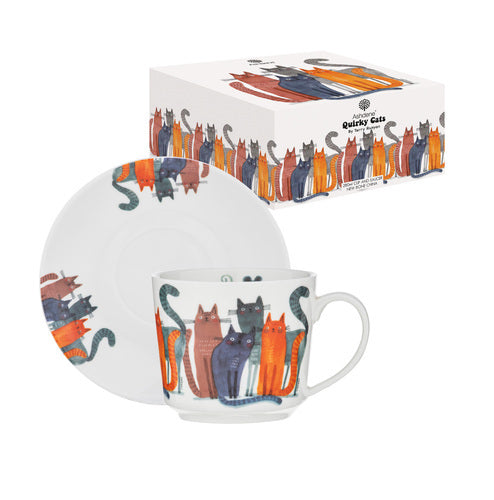 521406-ashdene-quirky-cats-four-friends-drinking-cup-saucer-set-280ml