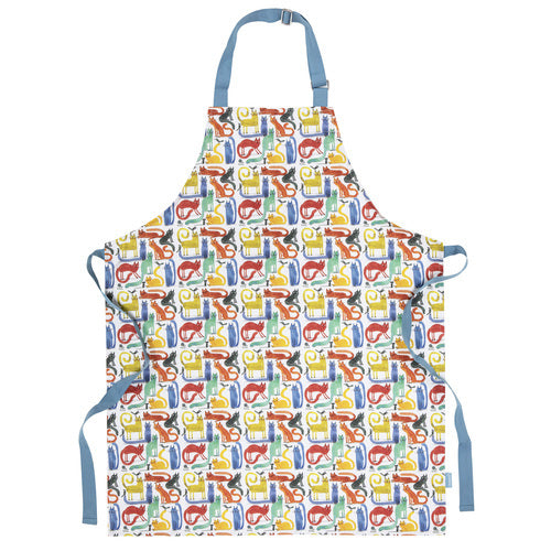521411-ashdene-quirky-cats-printed-70x89cm-cotton-kitchen-cooking-adjustable-apron