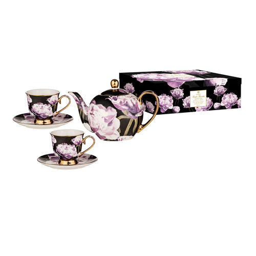 521471-5pc-ashdene-dark-florals-peony-teapot-w-infuser-teacup-set