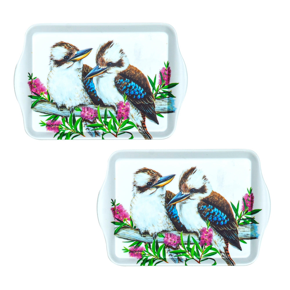 521525-2pc-ashdene-australian-birds-21cm-melamine-scatter-tray-kookaburras