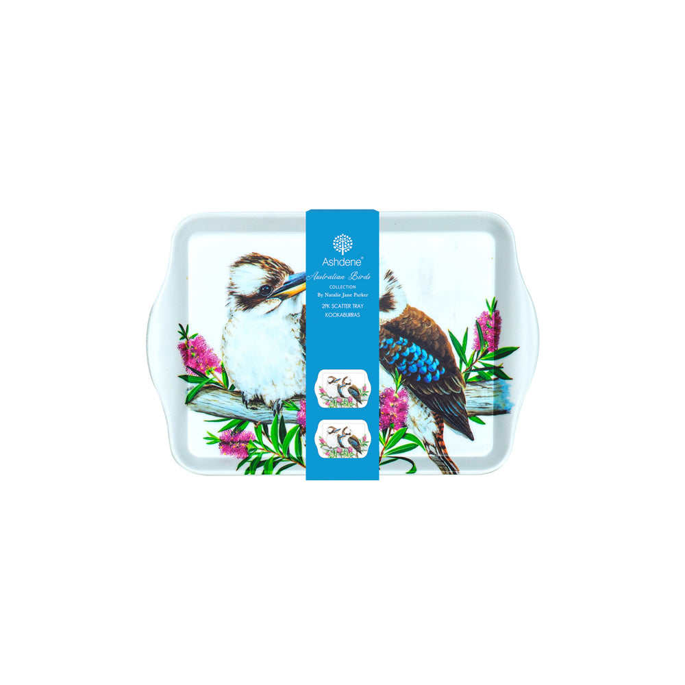 521525-2pc-ashdene-australian-birds-21cm-melamine-scatter-tray-kookaburras