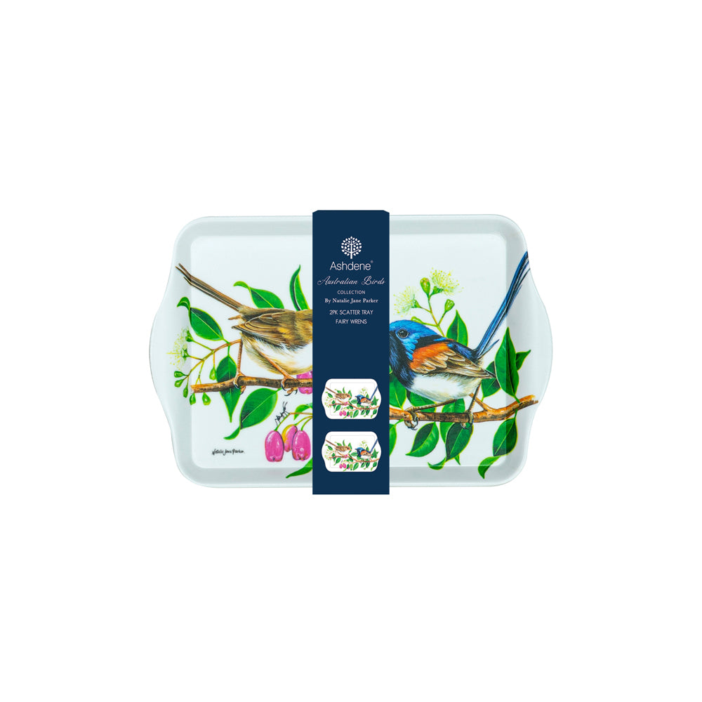 521530-2pc-ashdene-australian-birds-21cm-melamine-scatter-tray-fairy-wrens
