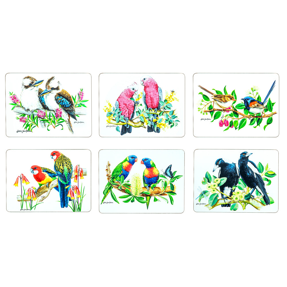 521532-6pc-ashdene-australian-birds-29cm-hardboard-placemat-assorted