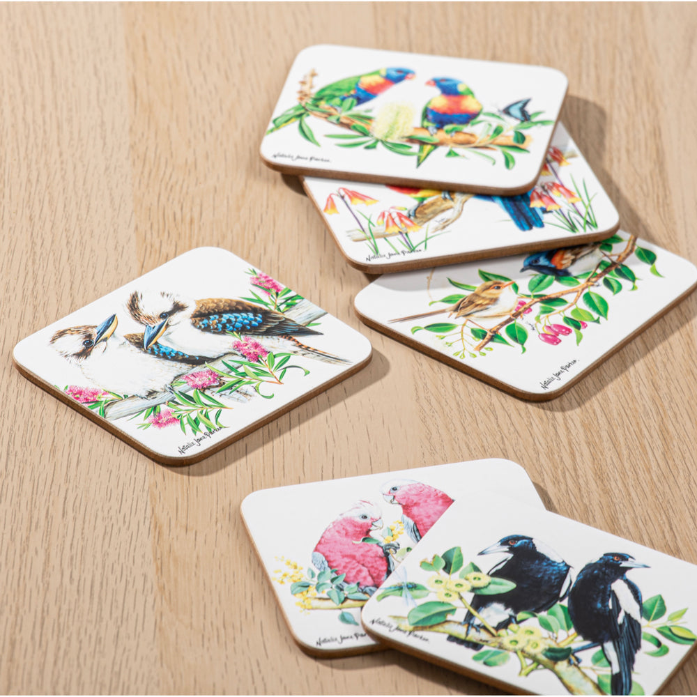 521533-6pc-ashdene-australian-birds-11cm-cork-coaster-square