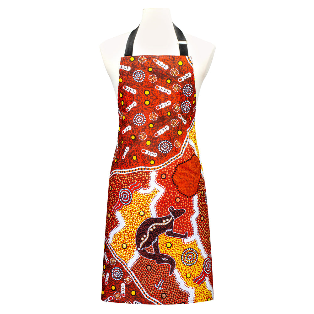521570-ashdene-maarakool-art-native-title-89cm-cotton-apron-w-adjustable-strap