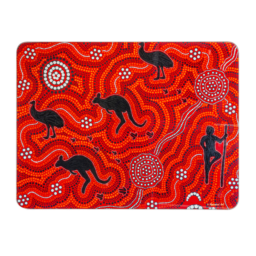 521574-ashdene-maarakool-art-fire-stick-30x40cm-glass-surface-protector-placemat