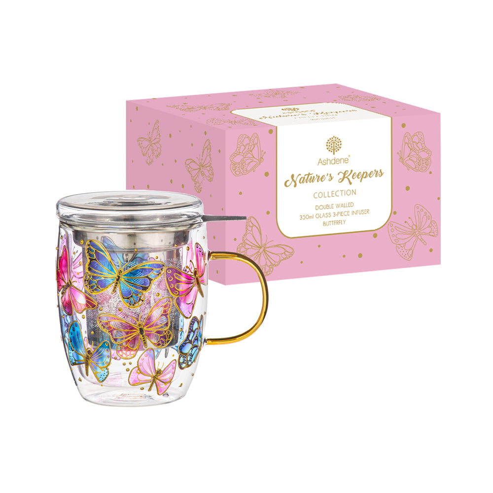 521590-3pc-ashdene-natures-keepers-350ml-double-walled-mug-w-infuser-butterfly