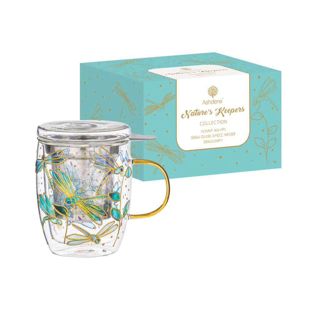 521592-3pc-ashdene-natures-keepers-350ml-double-walled-mug-w-infuser-dragonfly