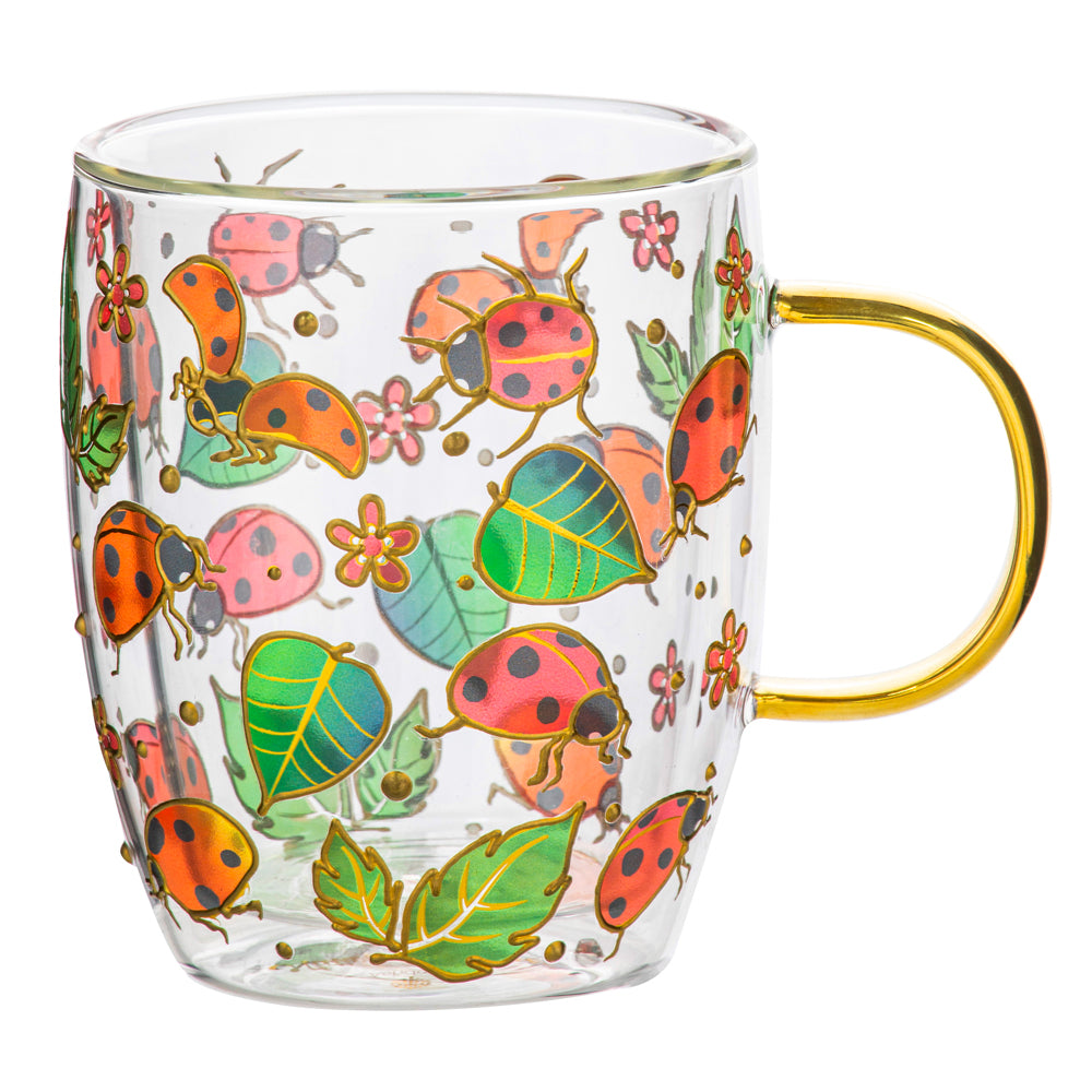 521598-ashdene-natures-keepers-double-walled-350ml-glass-mug-ladybug