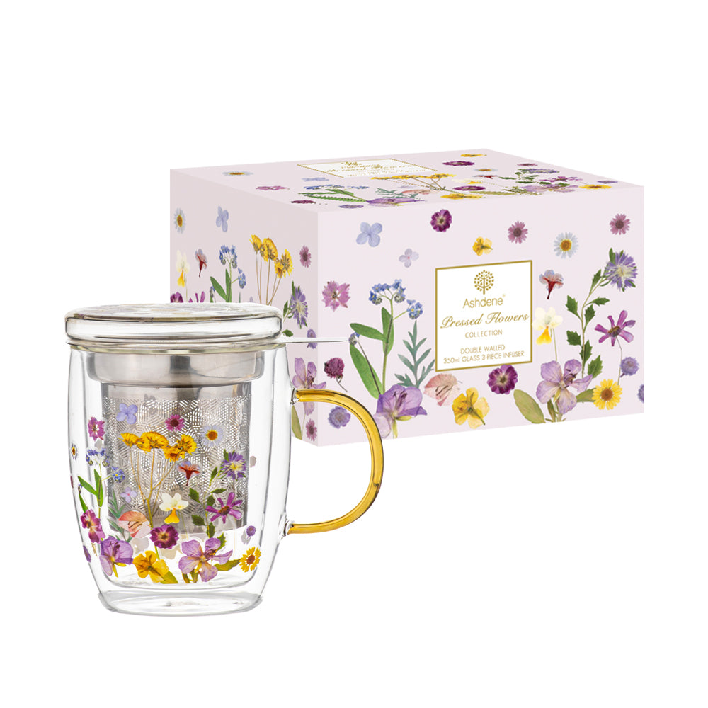 521606-ashdene-pressed-flowers-double-walled-glass-mug-w-stainless-steel-infuser