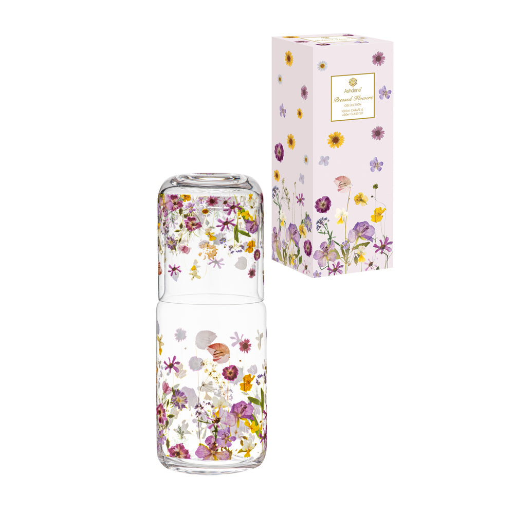 521614-2pc-ashdene-pressed-flowers-1l-crystal-carafe-450ml-glass-set