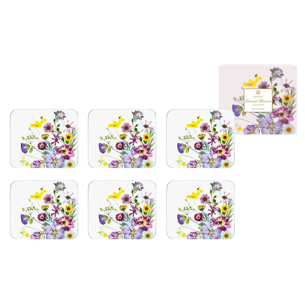 521616-6pc-ashdene-pressed-flowers-floral-11cm-cork-coaster-square