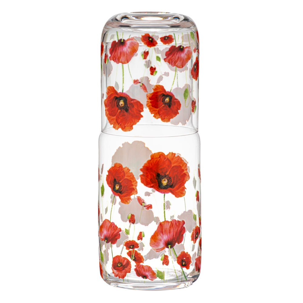 521645-2pc-ashdene-red-poppies-1l-crystal-carafe-450ml-glass-set
