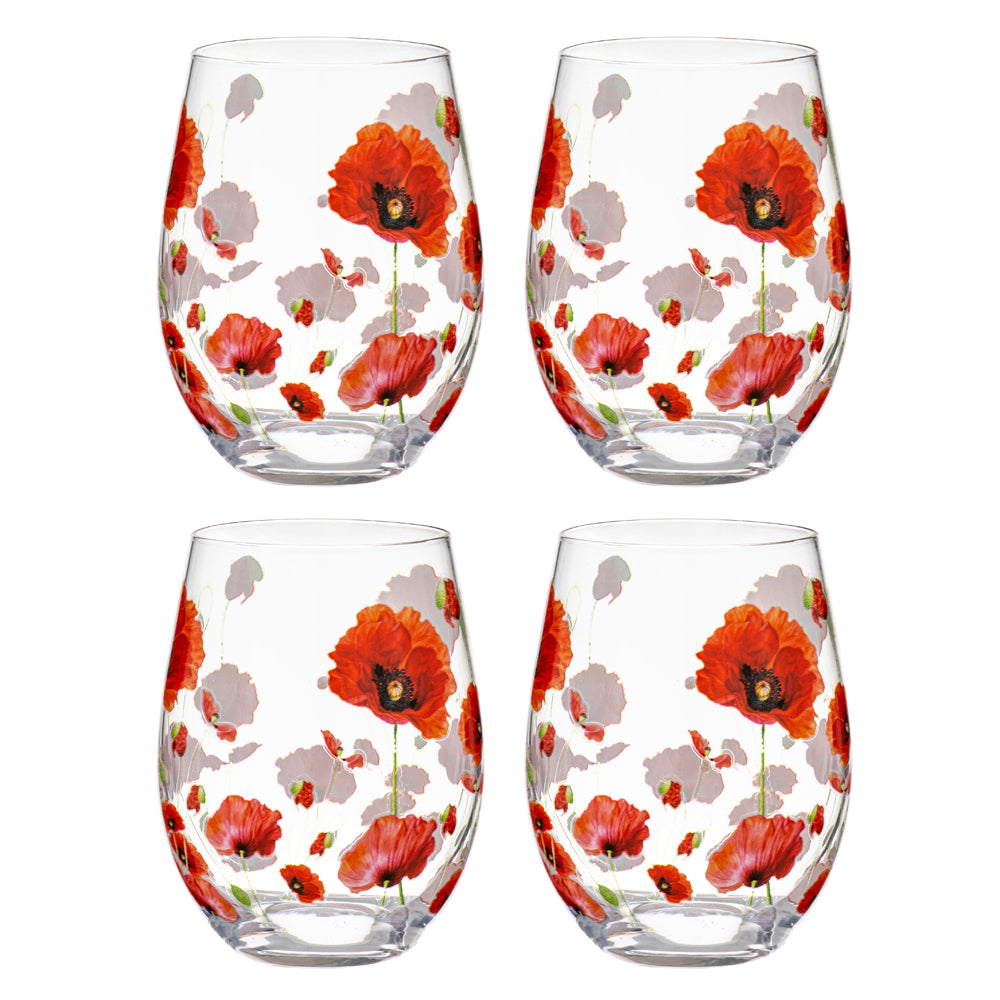 521646-4pc-ashdene-red-poppies-470ml-crystal-glass-tumbler-set
