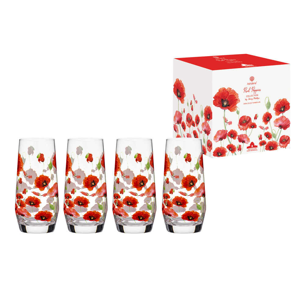521647-4pc-ashdene-red-poppies-540ml-glass-highball-tumbler-set