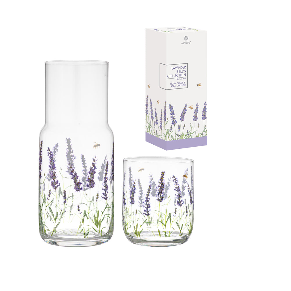 521651-2pc-ashdene-lavender-fields-1l-crystal-carafe-450ml-glass-set