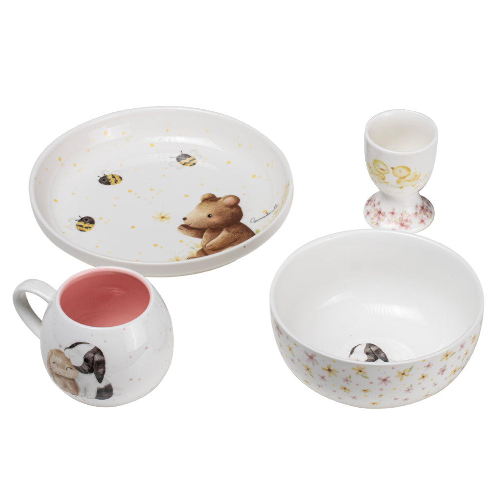 521700-4pc-ashdene-little-darlings-kids-ceramic-mug-egg-cup-bowl-plate-set