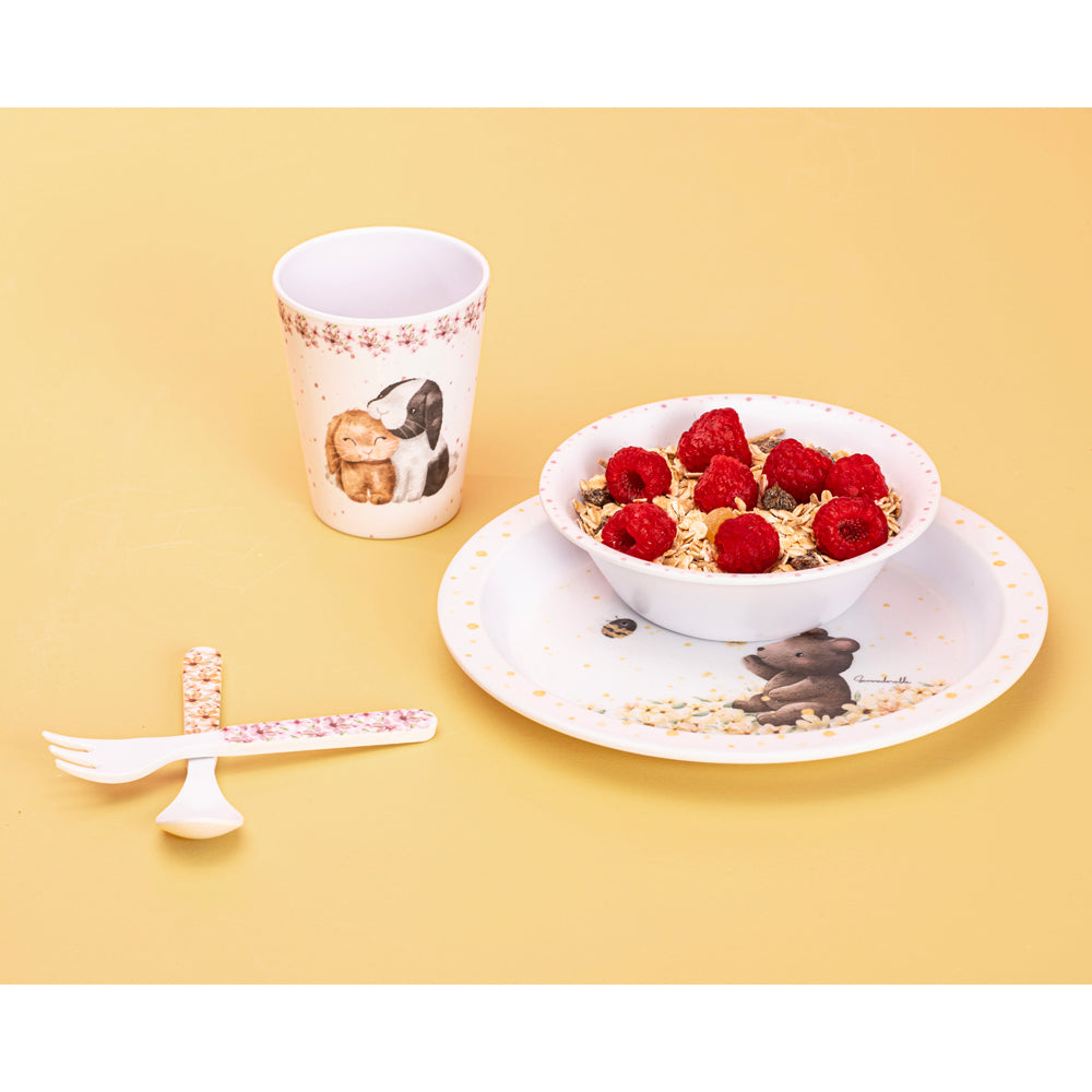 521702-5pc-ashdene-little-darlings-kids-melamine-dinner-set