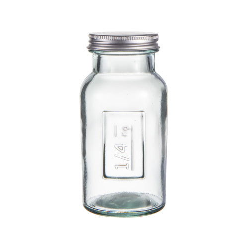 60090-ladelle-eco-recycled-rustico-250ml-clear-storage-glass-bottle-container