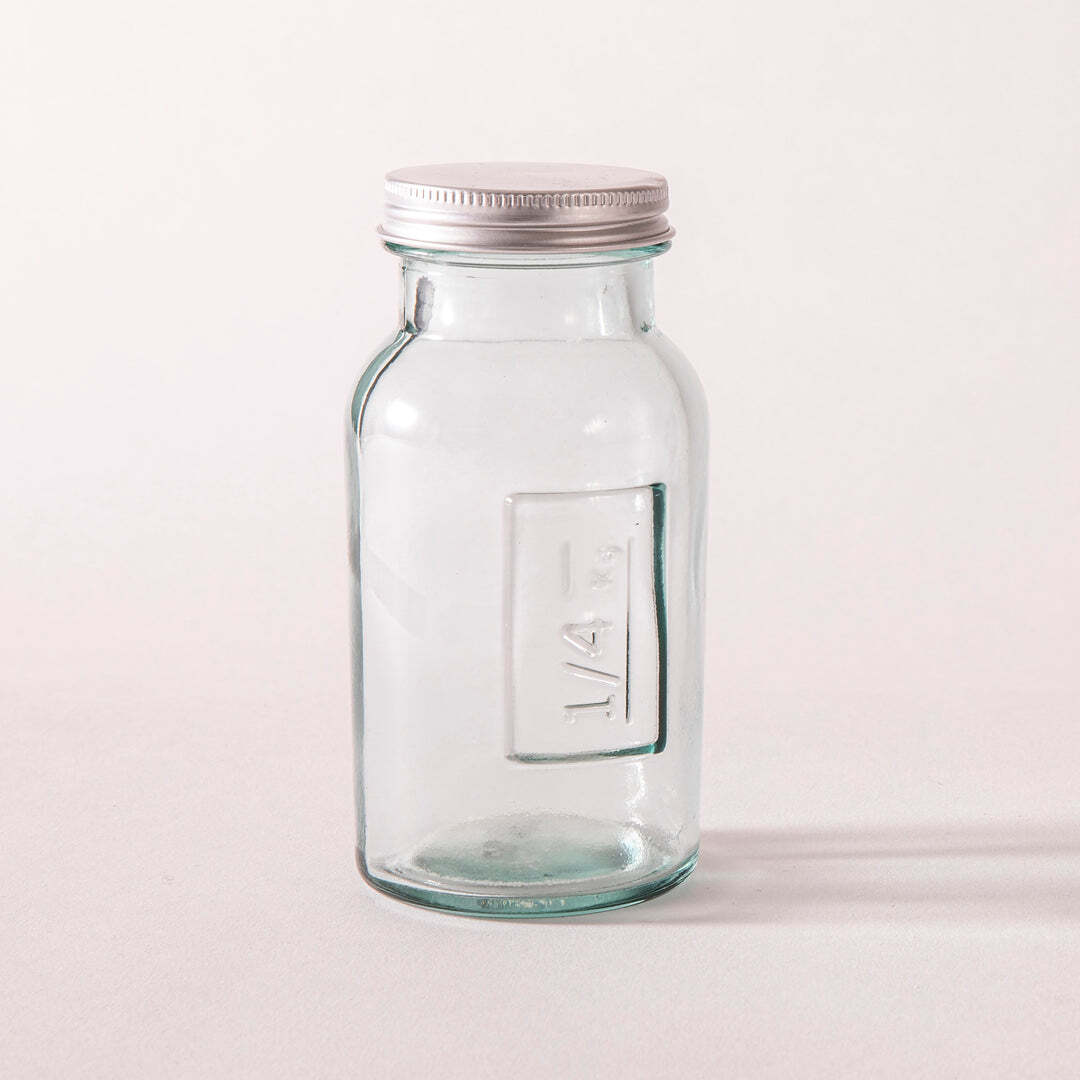 60090-ladelle-eco-recycled-rustico-250ml-clear-storage-glass-bottle-container