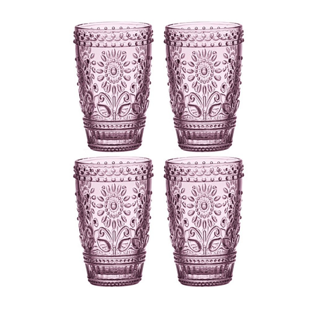60288-4pk-ladelle-sunflower-16-5cm-highball-glass-tumbler-pink