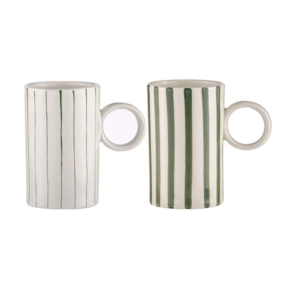 60368-2pk-ladelle-carnival-stripe-11cm-stoneware-mug-w-handle-kelly-green