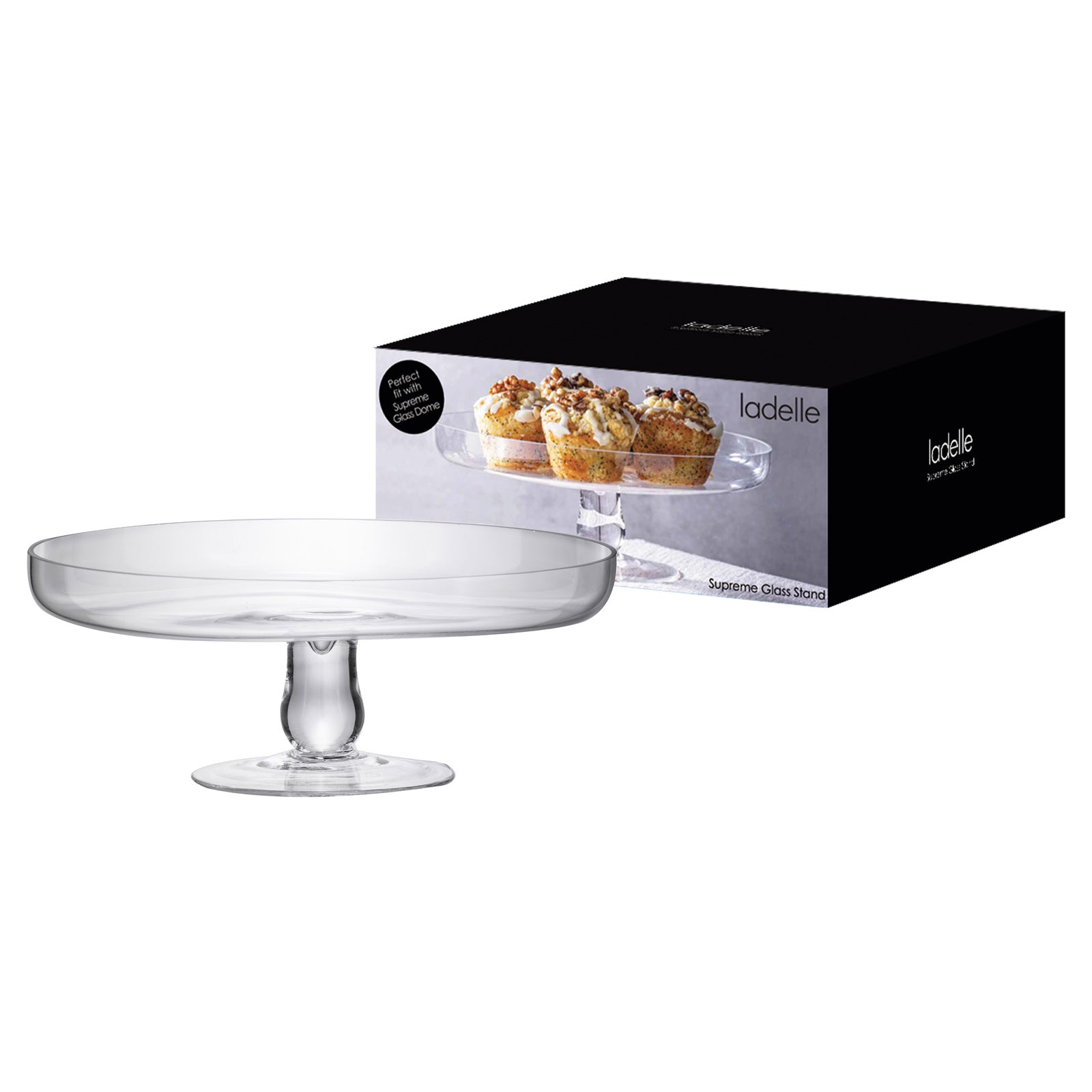 60614-ladelle-supreme-glass-cake-bakery-cheese-display-stand-28x28x11cm