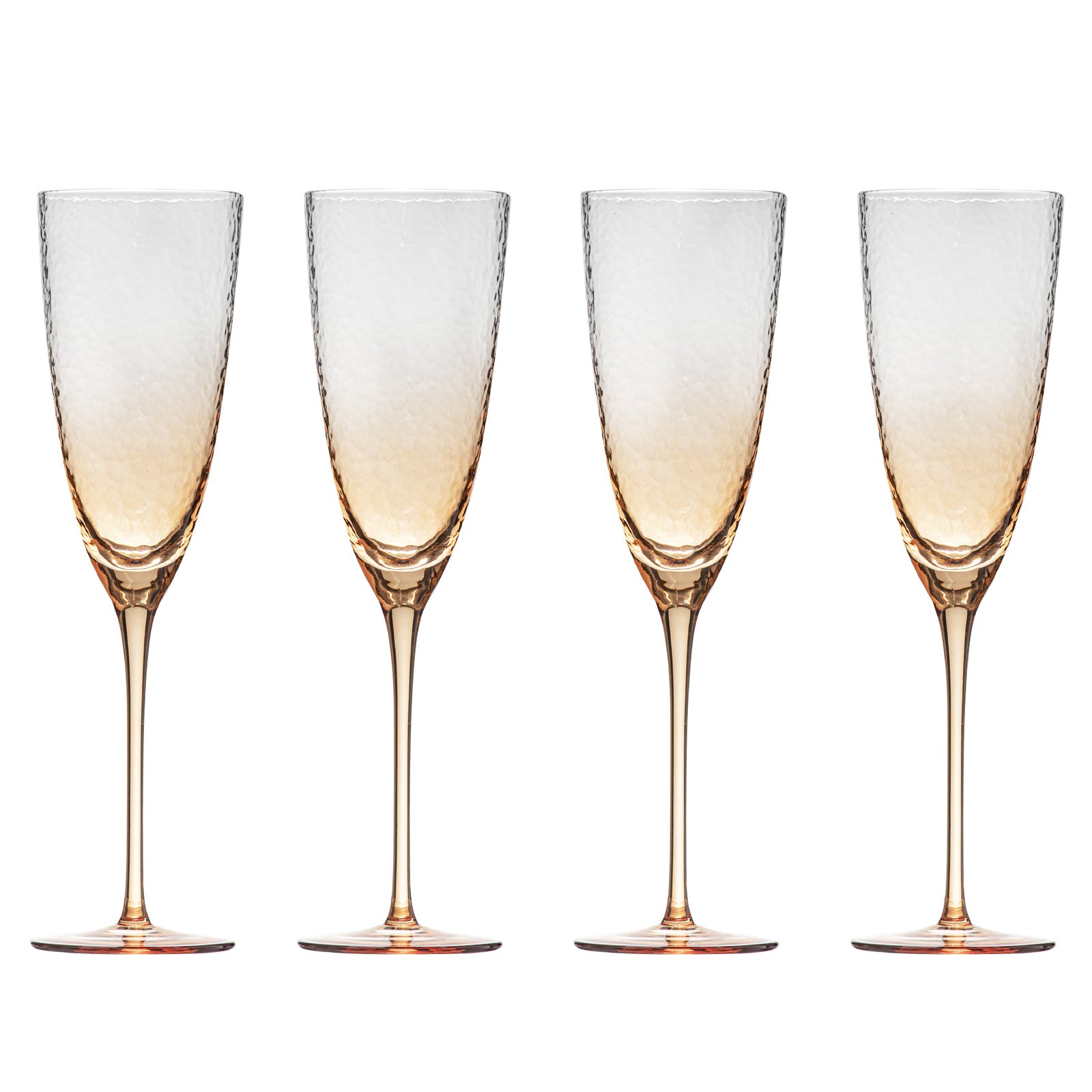 60735-4pc-ladelle-dimpled-sunset-champagne-drink-beverage-glass-280ml-set