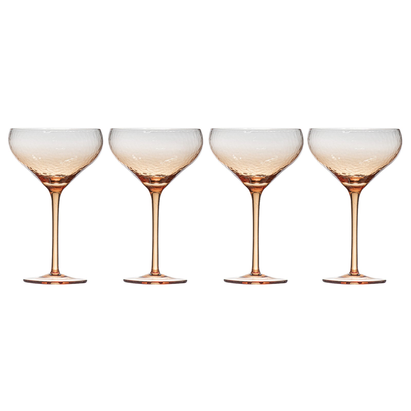 60737-4pc-ladelle-dimpled-sunset-coupe-drink-beverage-glass-360ml-set