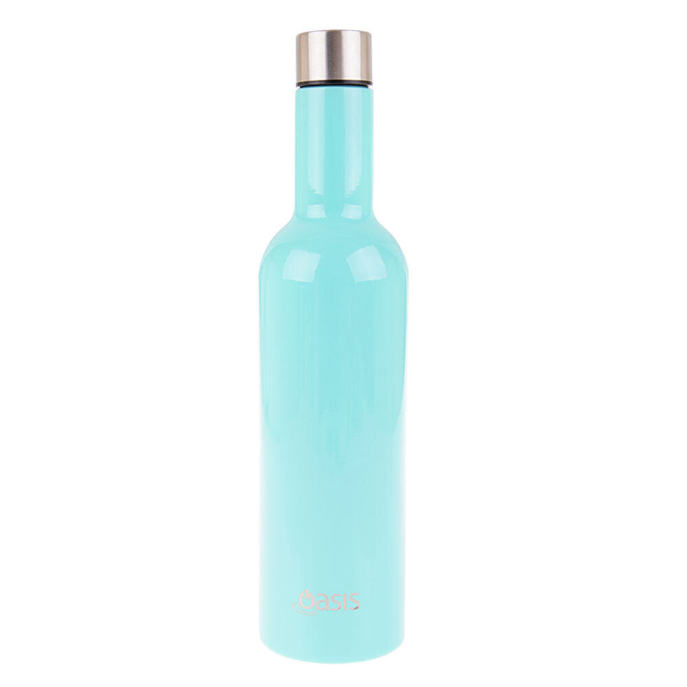 8898-1sm-oasis-double-wall-insulated-750ml-ss-wine-traveller-spearmint