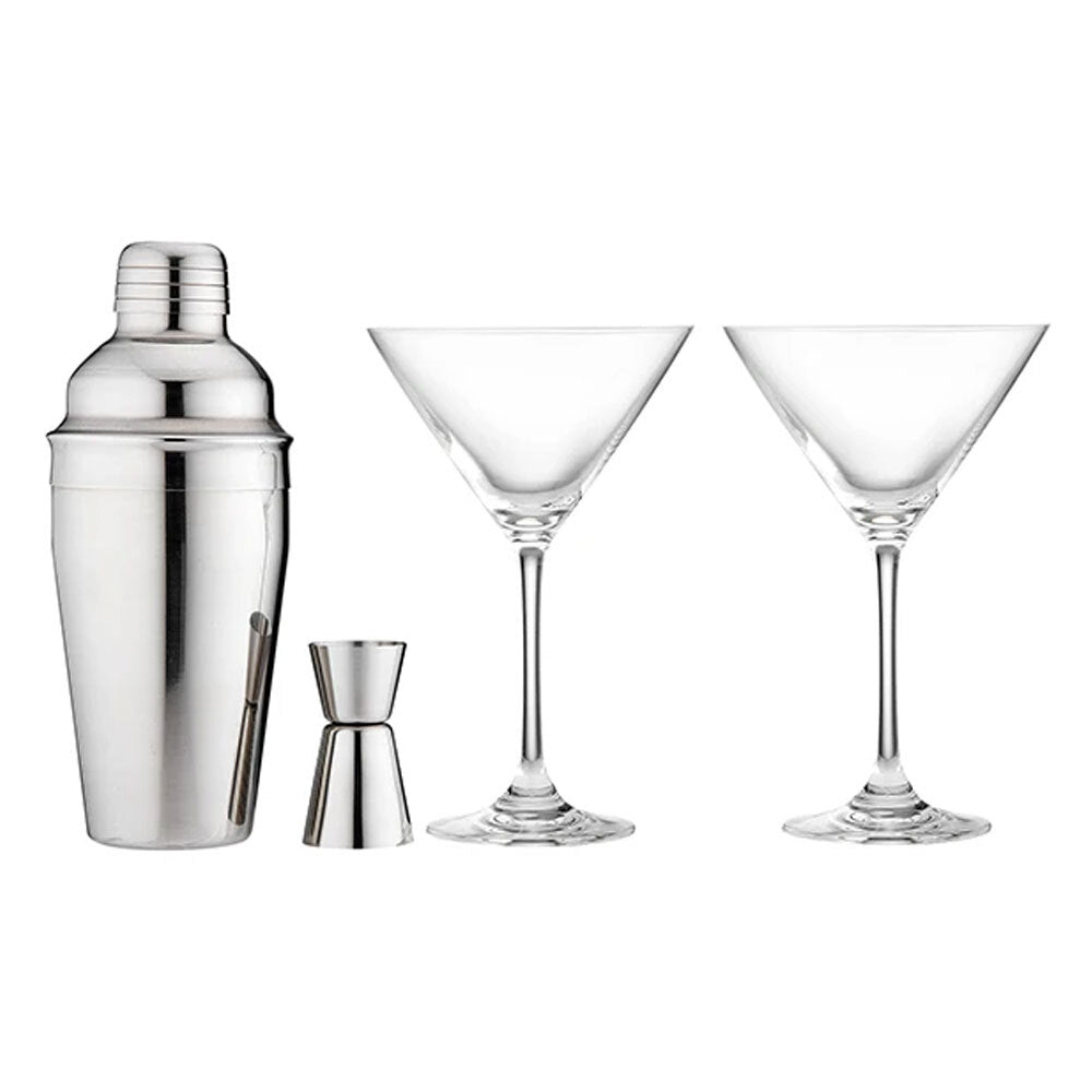 896926-4pc-tempa-aurora-silver-cocktail-set-w-shaker-jigger-martini-glasses