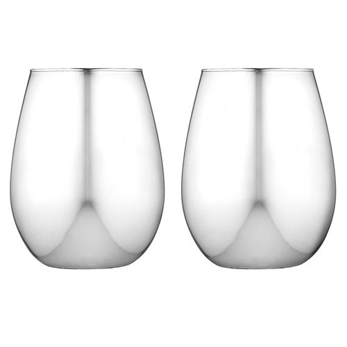 896959-2pk-aurora-1l-glass-tumbler-cocktail-drink-cup-silver
