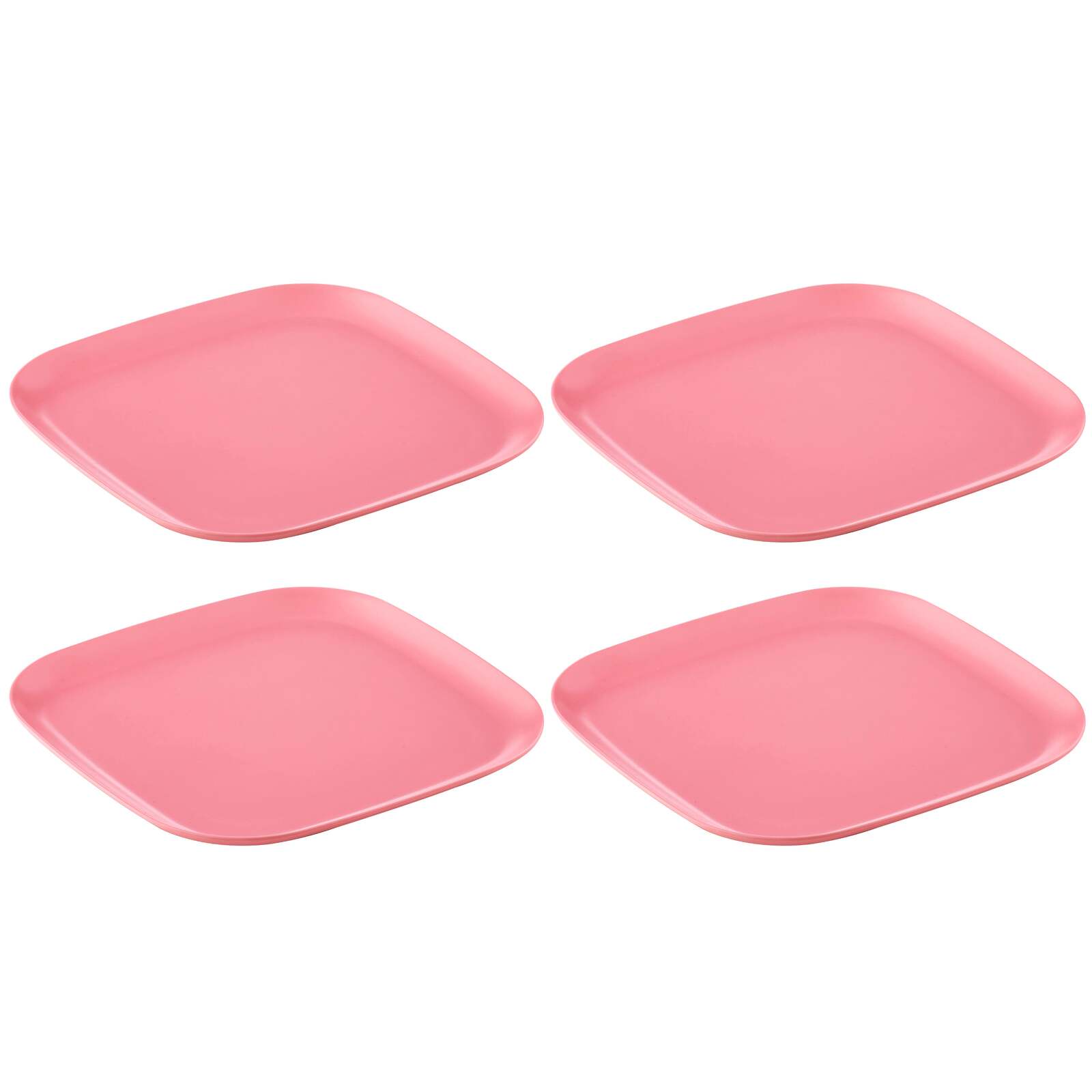 897455-4pk-delilah-melamine-22cm-picnic-snack-plate-pink