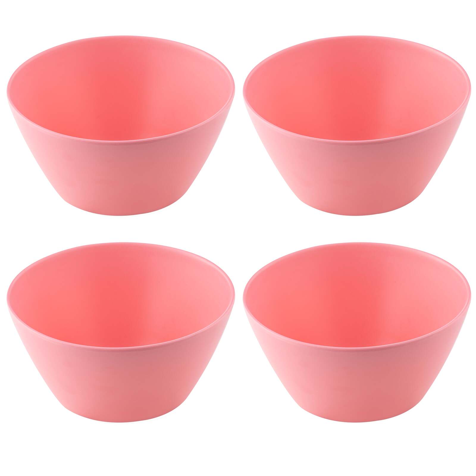 897459-4pk-delilah-melamine-15x7cm-picnic-round-bowl-pink