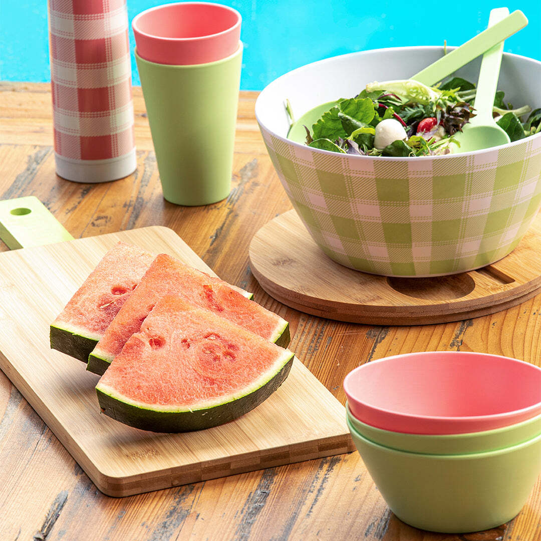 897459-4pk-delilah-melamine-15x7cm-picnic-round-bowl-pink