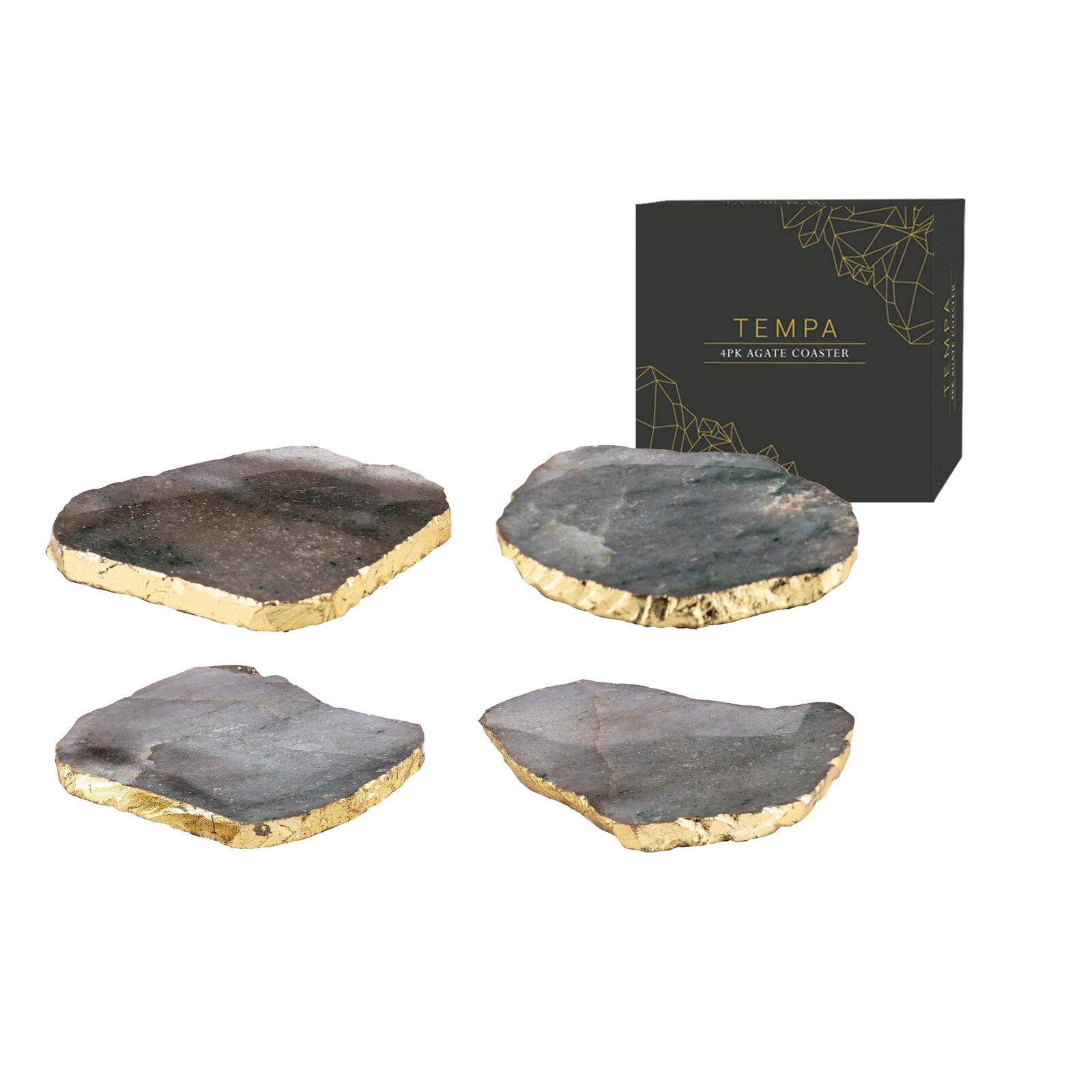 897536-4pk-allira-10cm-agate-coaster-set-tableware-green