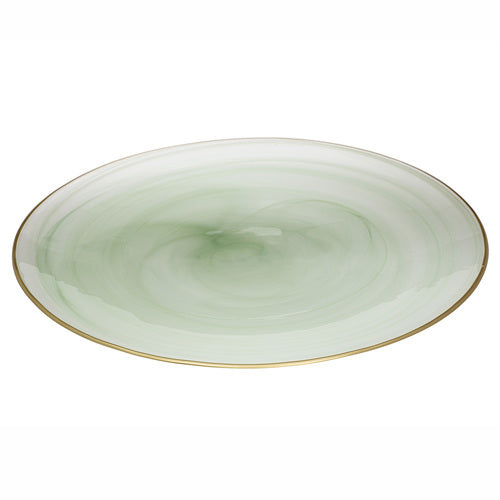 897605-ismay-large-33cm-round-glass-platter-tableware-green