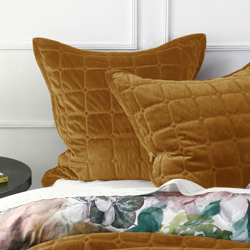 89763h101-mm-linen-meeka-chestnut-european-cotton-pillowcase-65x65cm