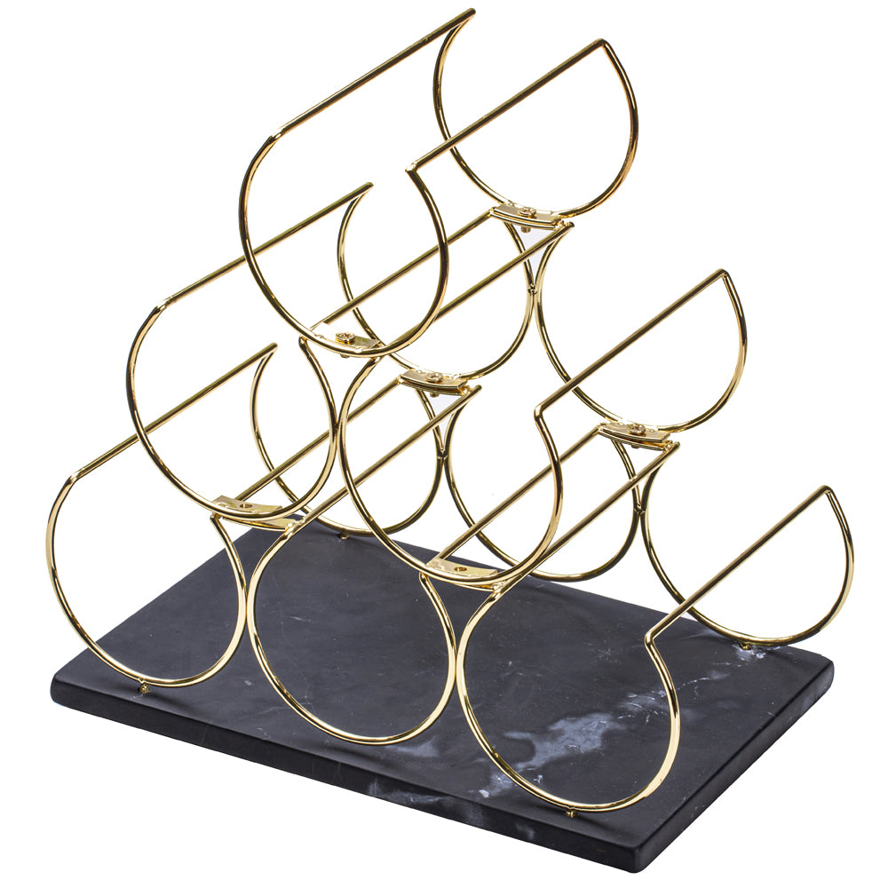 897675-tempa-emerson-31cm-marble-stainless-steel-wine-rack-storage-large-black