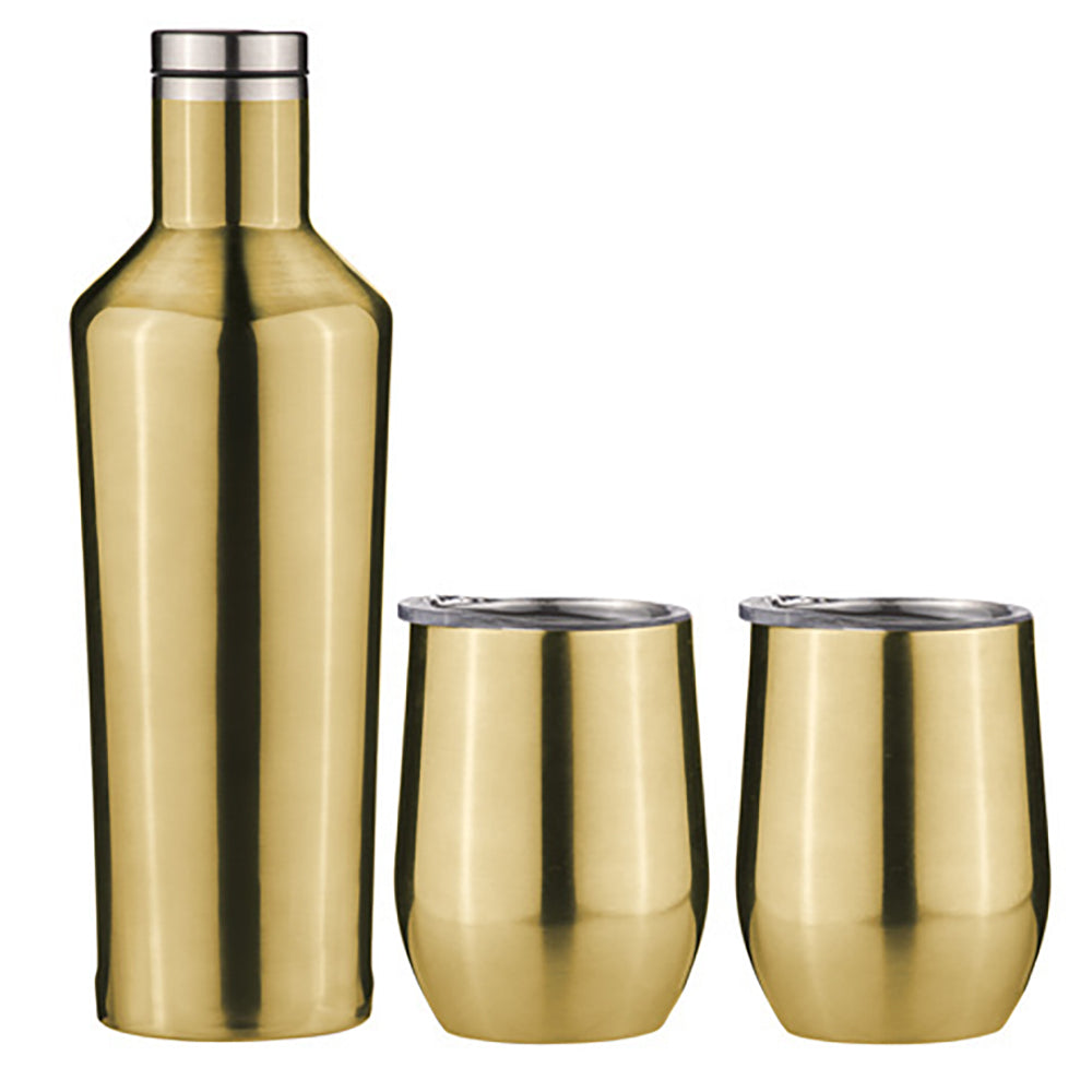 897684-3pc-aurora-portable-750ml-wine-bottle-350ml-tumbler-gift-set-gold